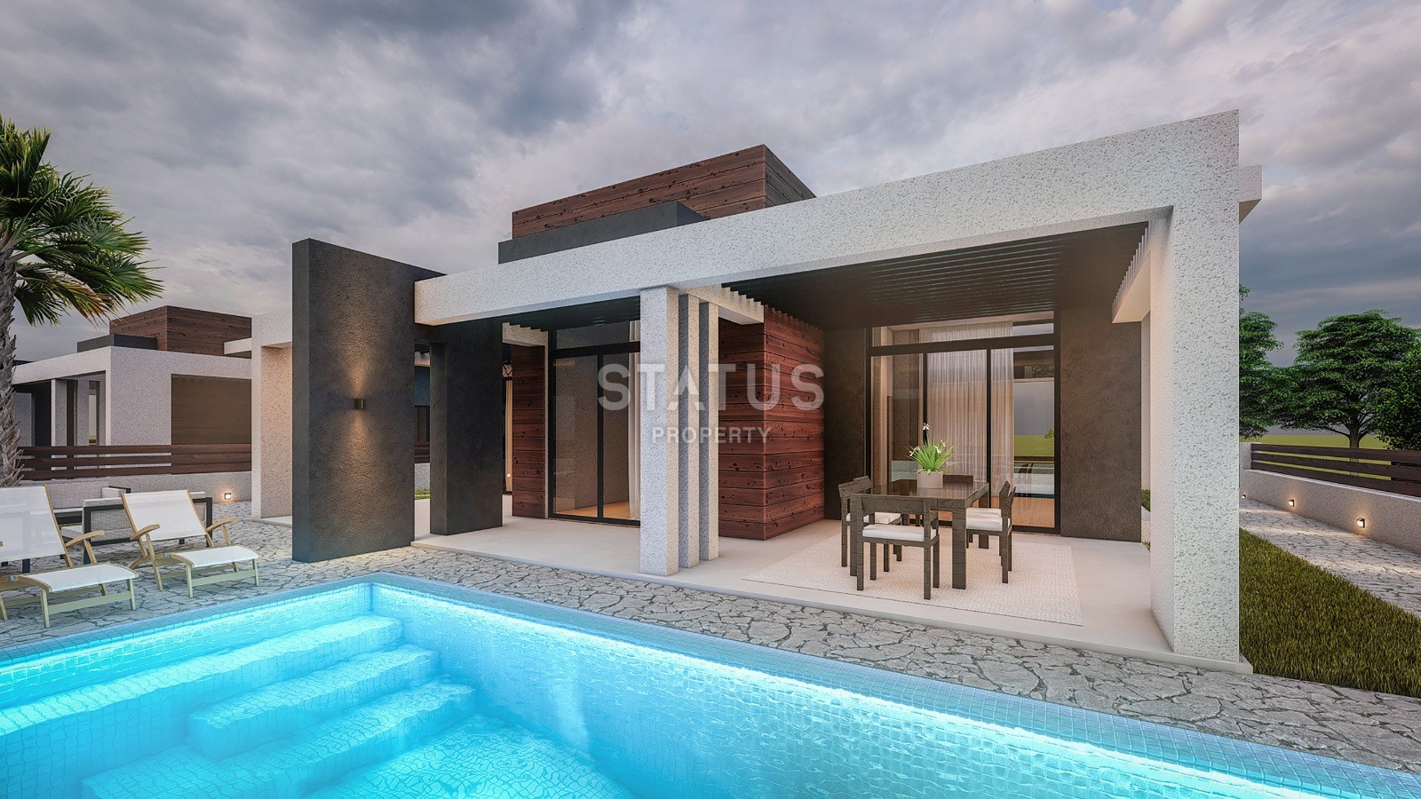 Роскошное современное бунгало 3+1 с большим бассейном, 150 м2 фото 4