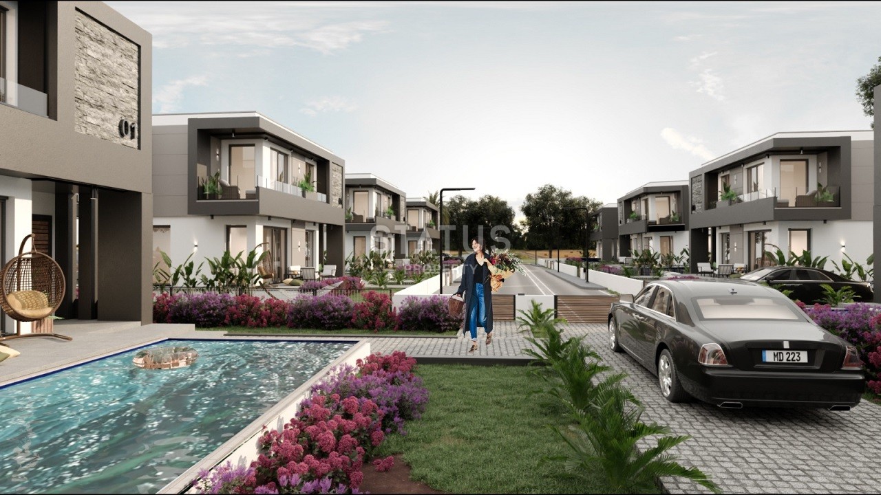 Красивая вилла (4+1) 199 м2 в Чаталкее фото 32