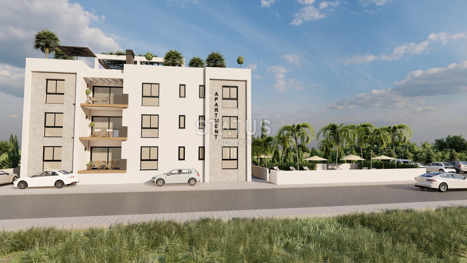 Квартира 2+1,  83 м2  в новом комплексе в Алсанджаке фото 6