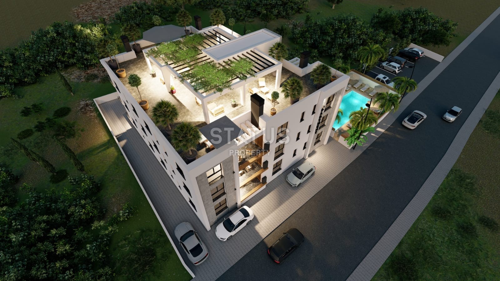 Квартира 2+1,  83 м2  в новом комплексе в Алсанджаке фото 13