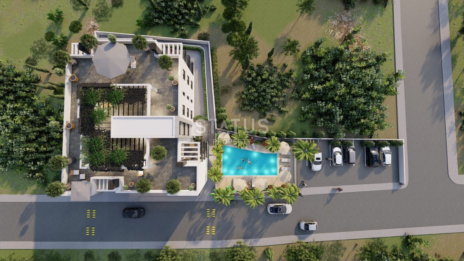 Квартира 2+1,  83 м2  в новом комплексе в Алсанджаке фото 14