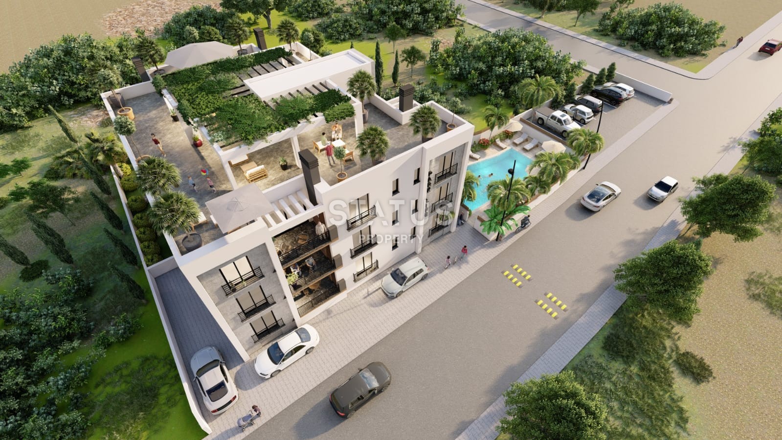 Квартира 2+1,  83 м2  в новом комплексе в Алсанджаке фото 23