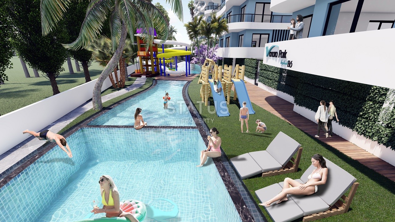 3 комнатная квартира 75 м2 в современном комплексе Искеле фото 17