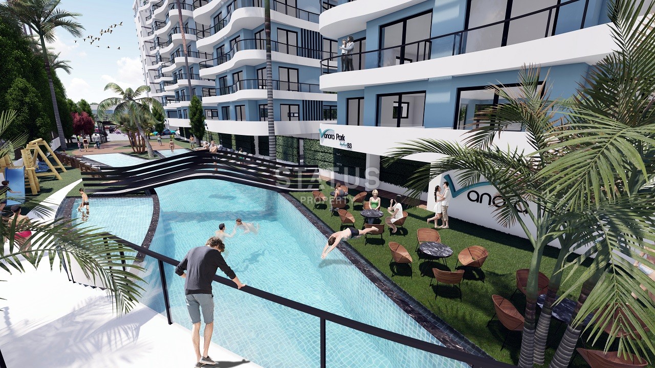 3 комнатная квартира 75 м2 в современном комплексе Искеле фото 24