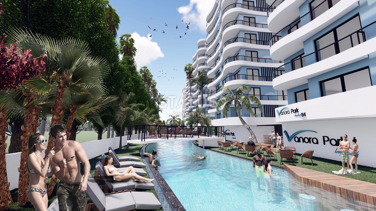 4 комнатная квартира, 104 м?  в современном комплексе рядом с Лонг -Бич фото 32