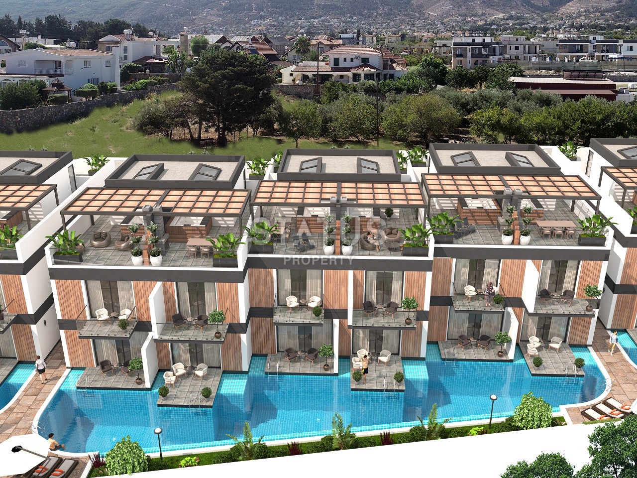 3 комнатная квартира, 90м2 в роскошном комплексе в Каршияке фото 4