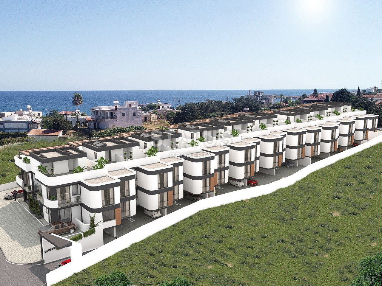 3 комнатная квартира, 90м2 в роскошном комплексе в Каршияке фото 5