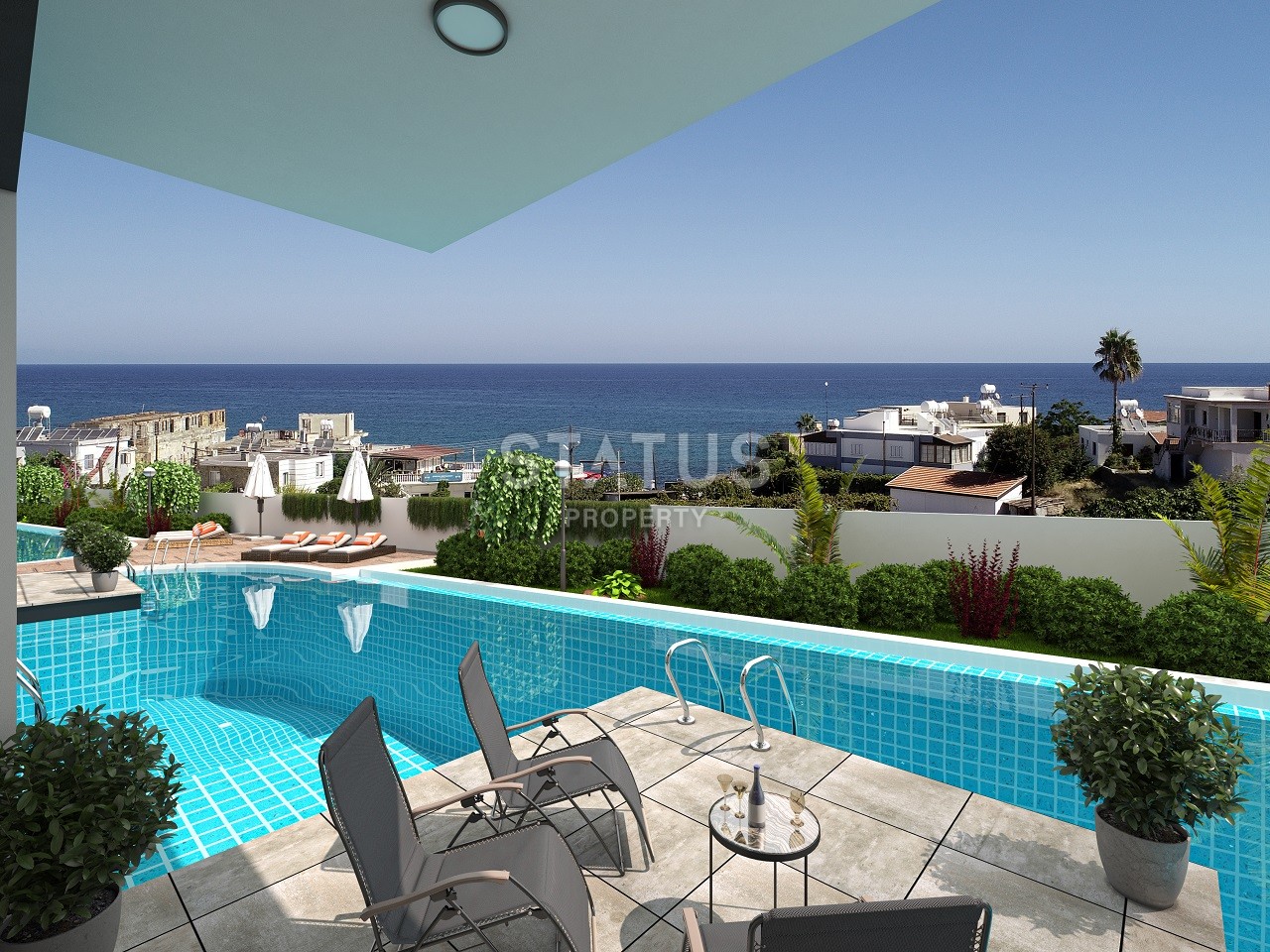 3 комнатная квартира, 90м2 в роскошном комплексе в Каршияке фото 9