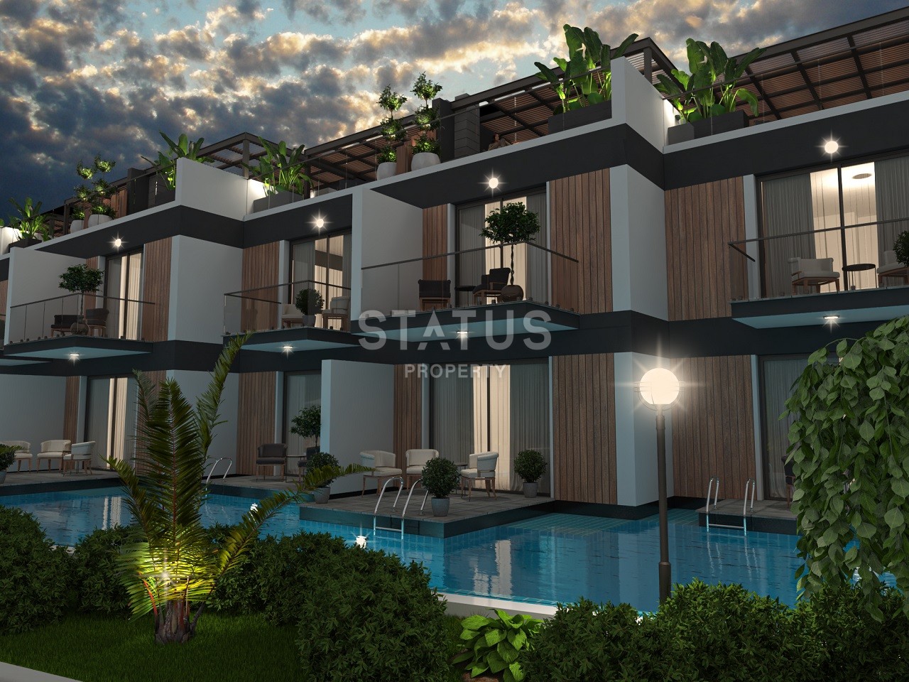 3 комнатная квартира, 90м2 в роскошном комплексе в Каршияке фото 13