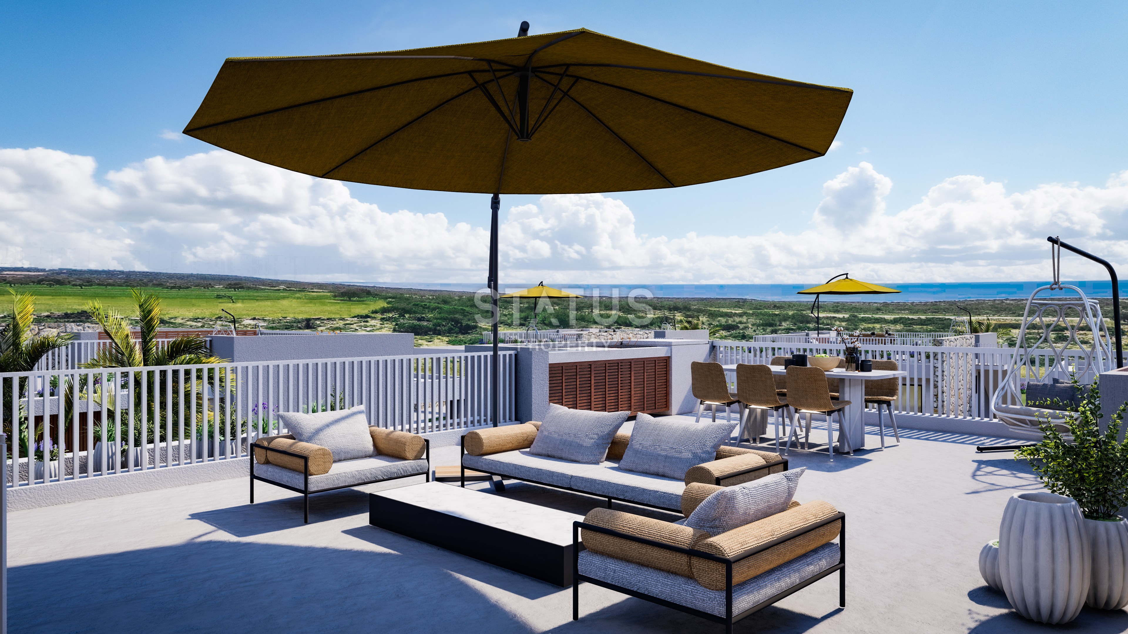 Красивый таунхаус 2+1, 83м2  недалеко от заповедника Карпаза фото 4