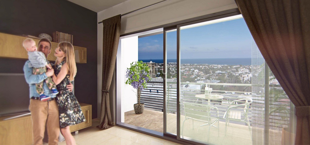 3-room apartment (73 m?) in a new complex overlooking the sea and mountains фото 4