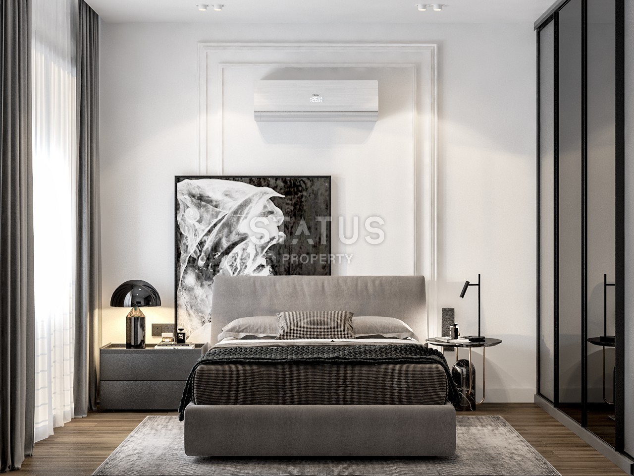 2-х комнатная квартира 59 м2 в уютном комплексе в Татлысу фото 4