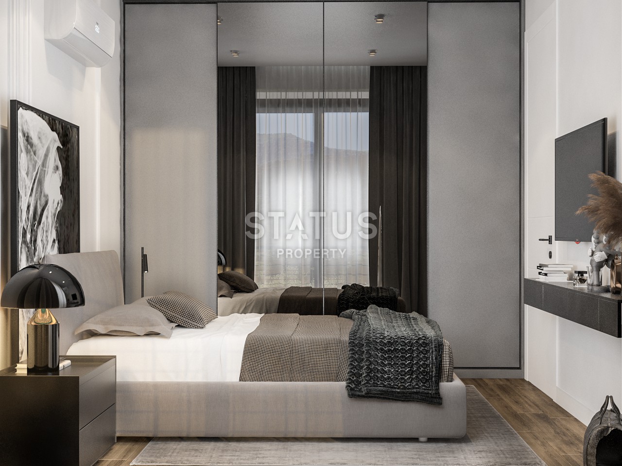 2-х комнатная квартира 59 м2 в уютном комплексе в Татлысу фото 7