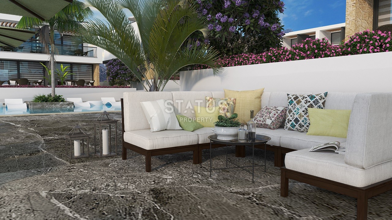 2-х комнатная квартира 59 м2 в уютном комплексе в Татлысу фото 8