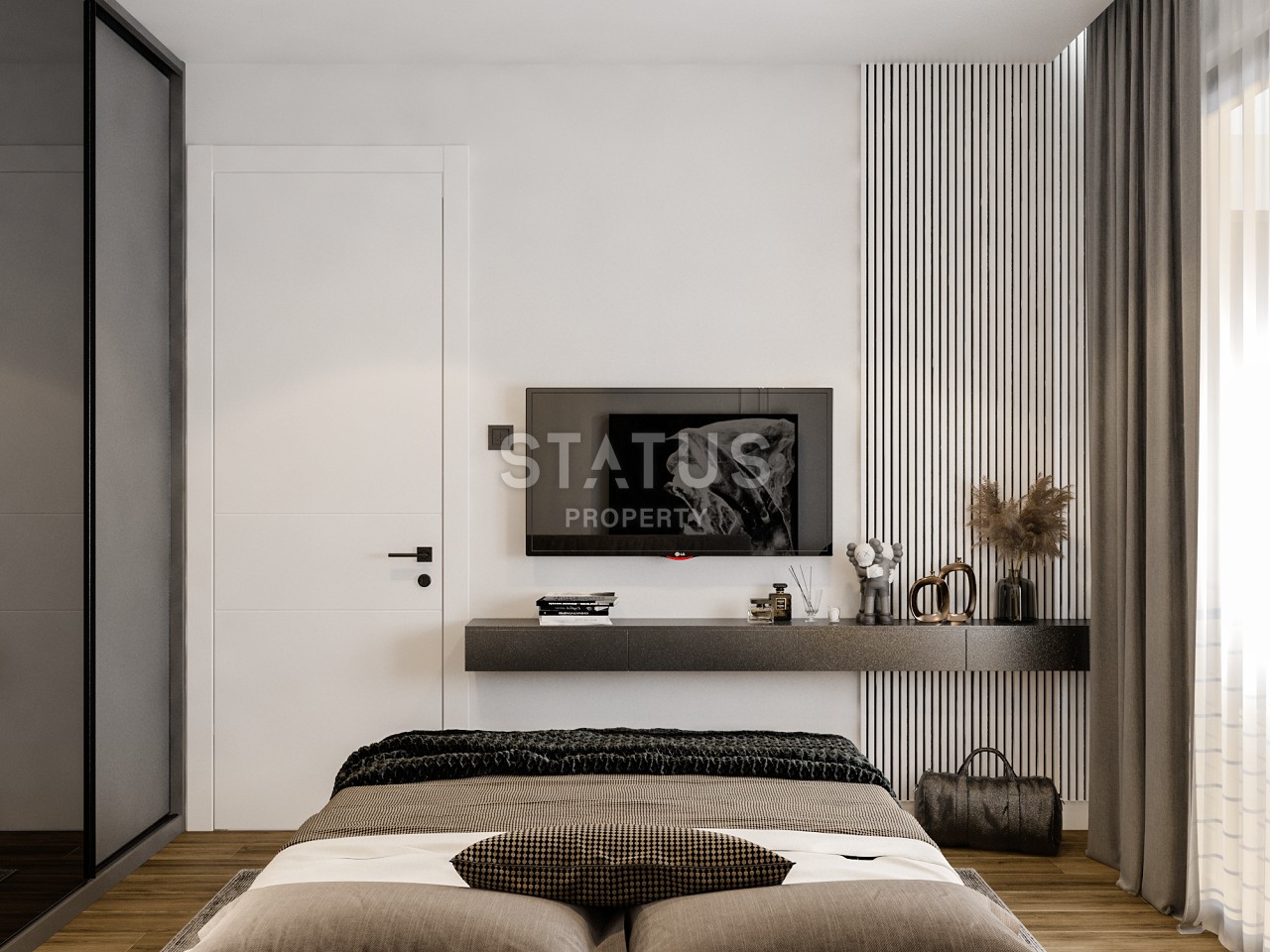 2-х комнатная квартира 59 м2 в уютном комплексе в Татлысу фото 9