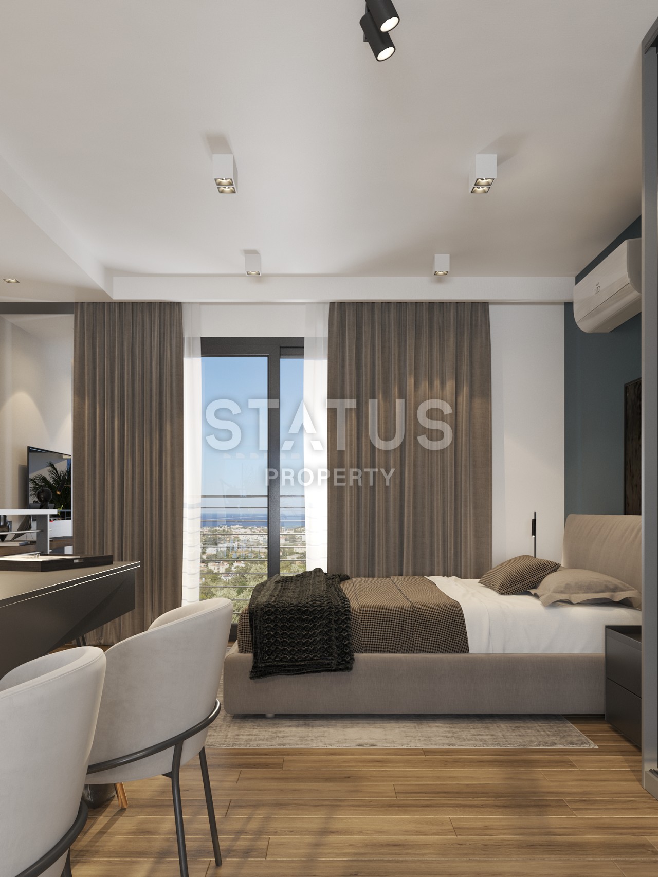 Апартаменты 1+1 Loft  67м2 в новом комплексе в Татлысу фото 2