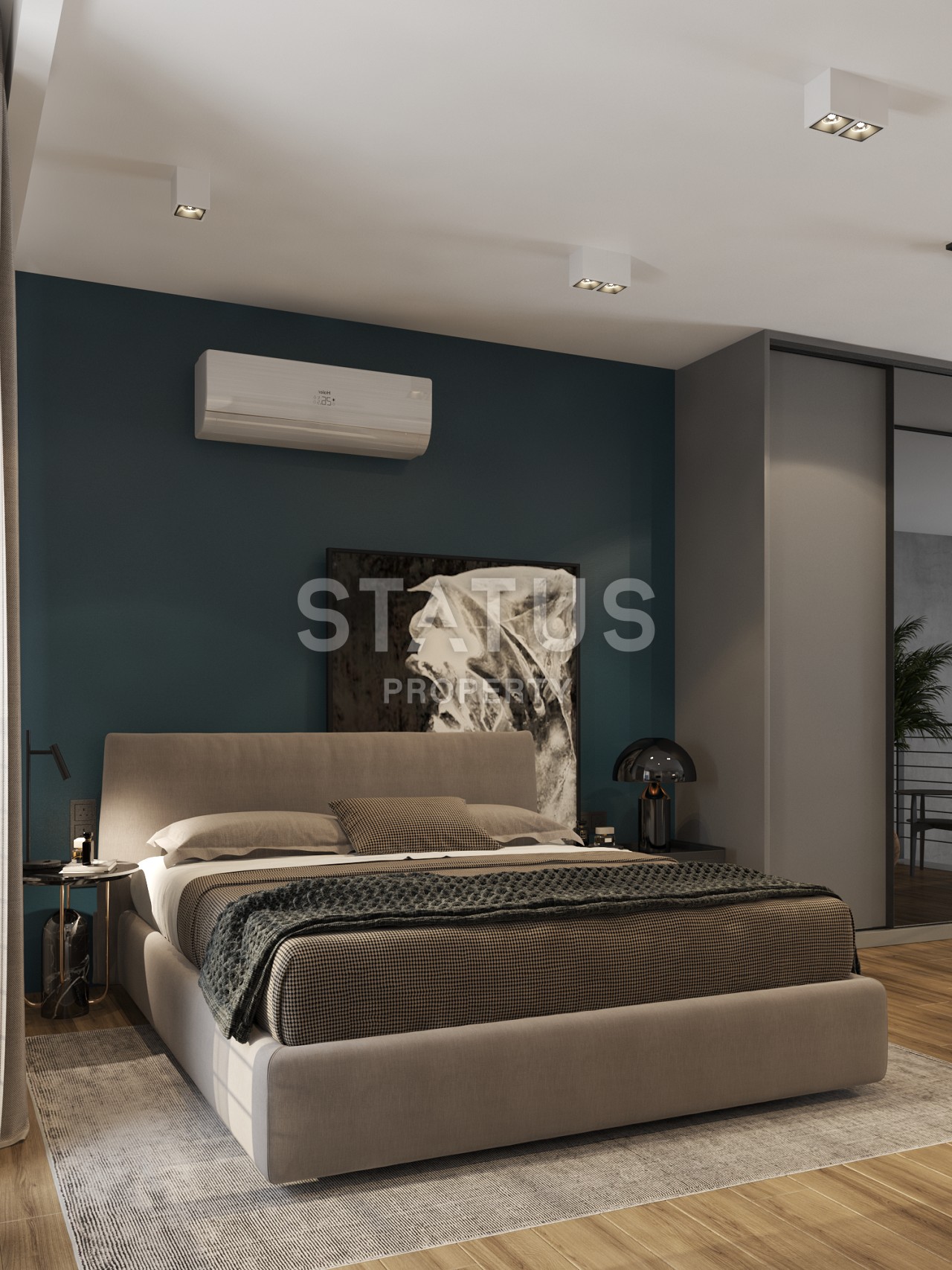 Апартаменты 1+1 Loft  67м2 в новом комплексе в Татлысу фото 4