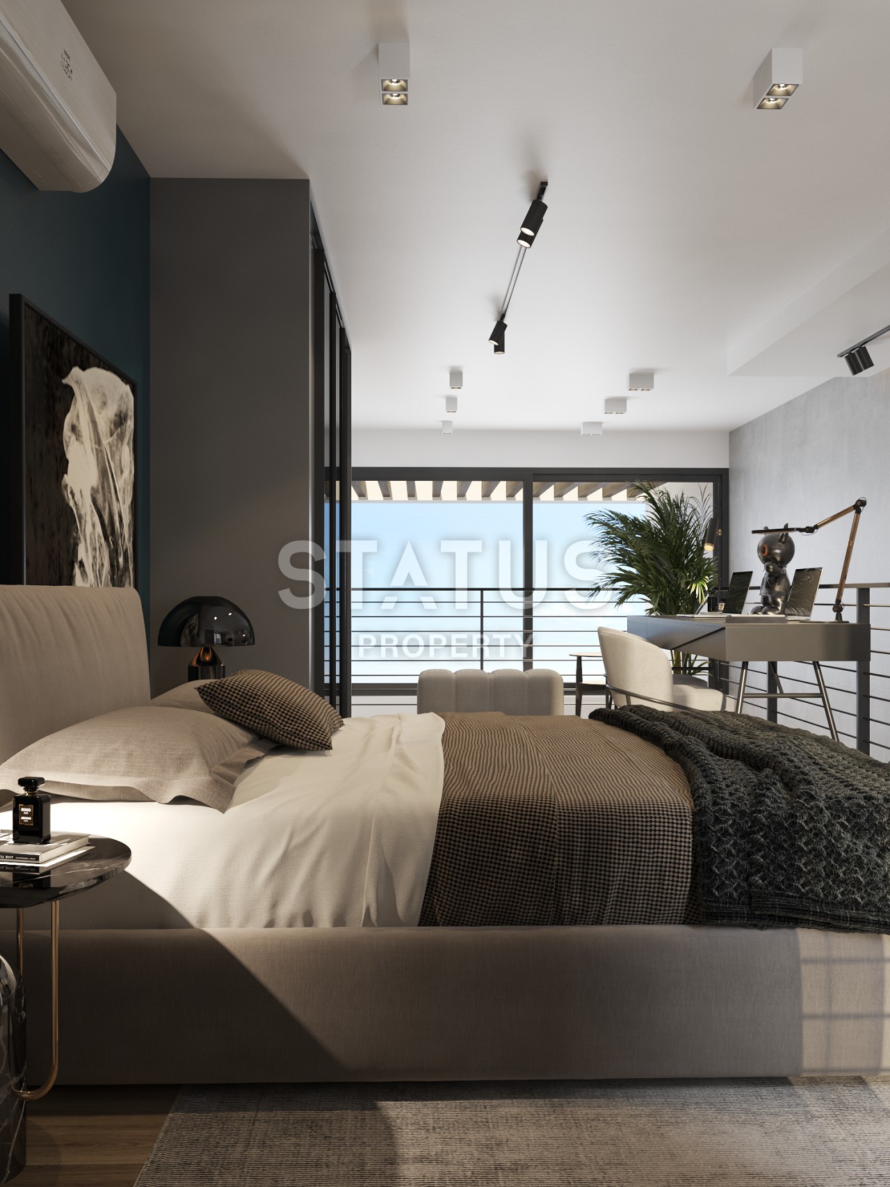 Апартаменты 1+1 Loft  67м2 в новом комплексе в Татлысу фото 5