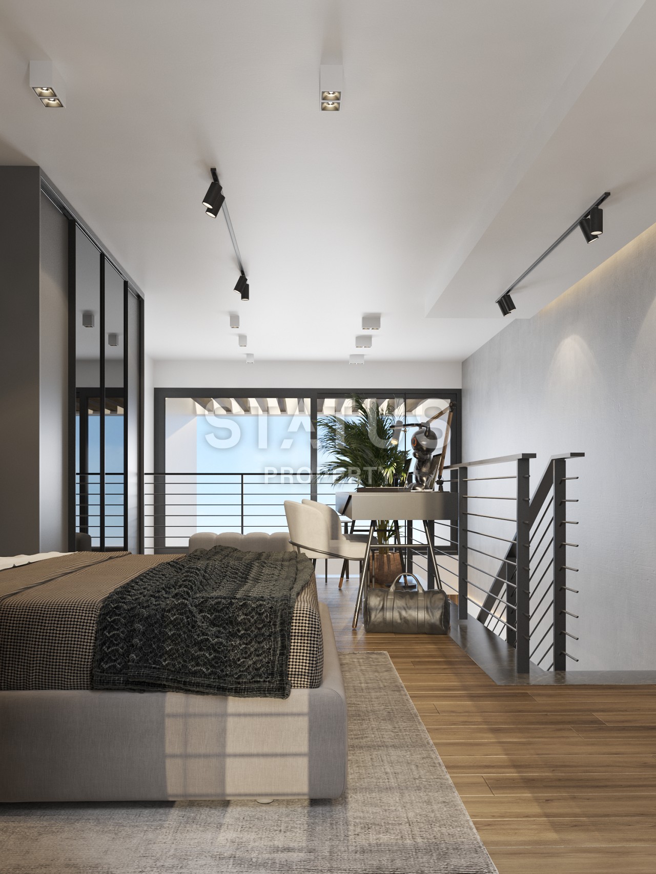 Апартаменты 1+1 Loft  67м2 в новом комплексе в Татлысу фото 6