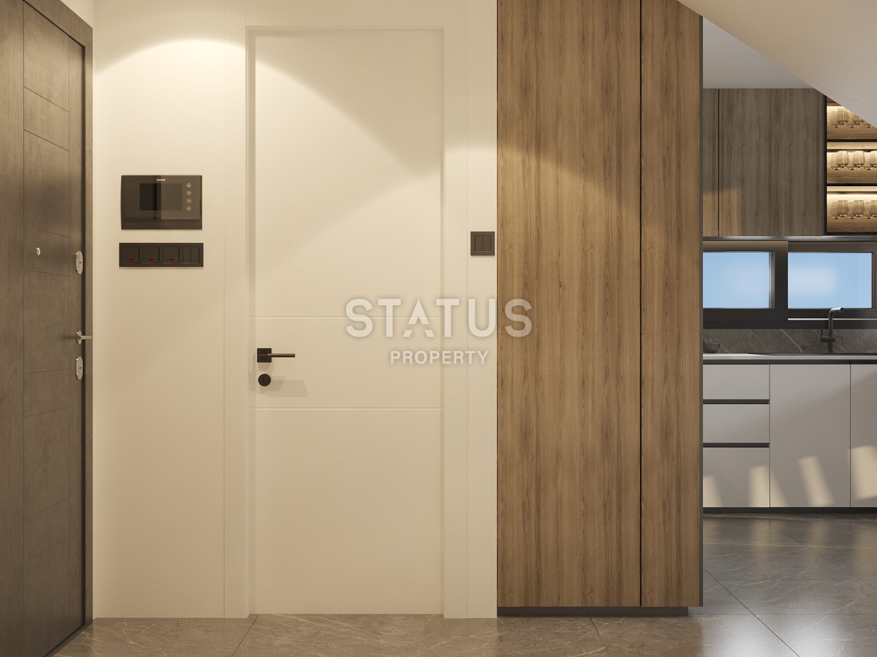 Апартаменты 1+1 Loft  67м2 в новом комплексе в Татлысу фото 17