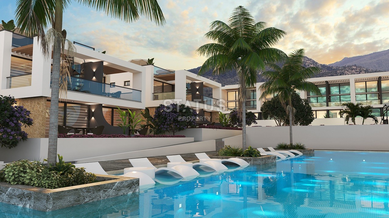 3-х комнатный красивый таунхаус 106м2 в Татлысу фото 12