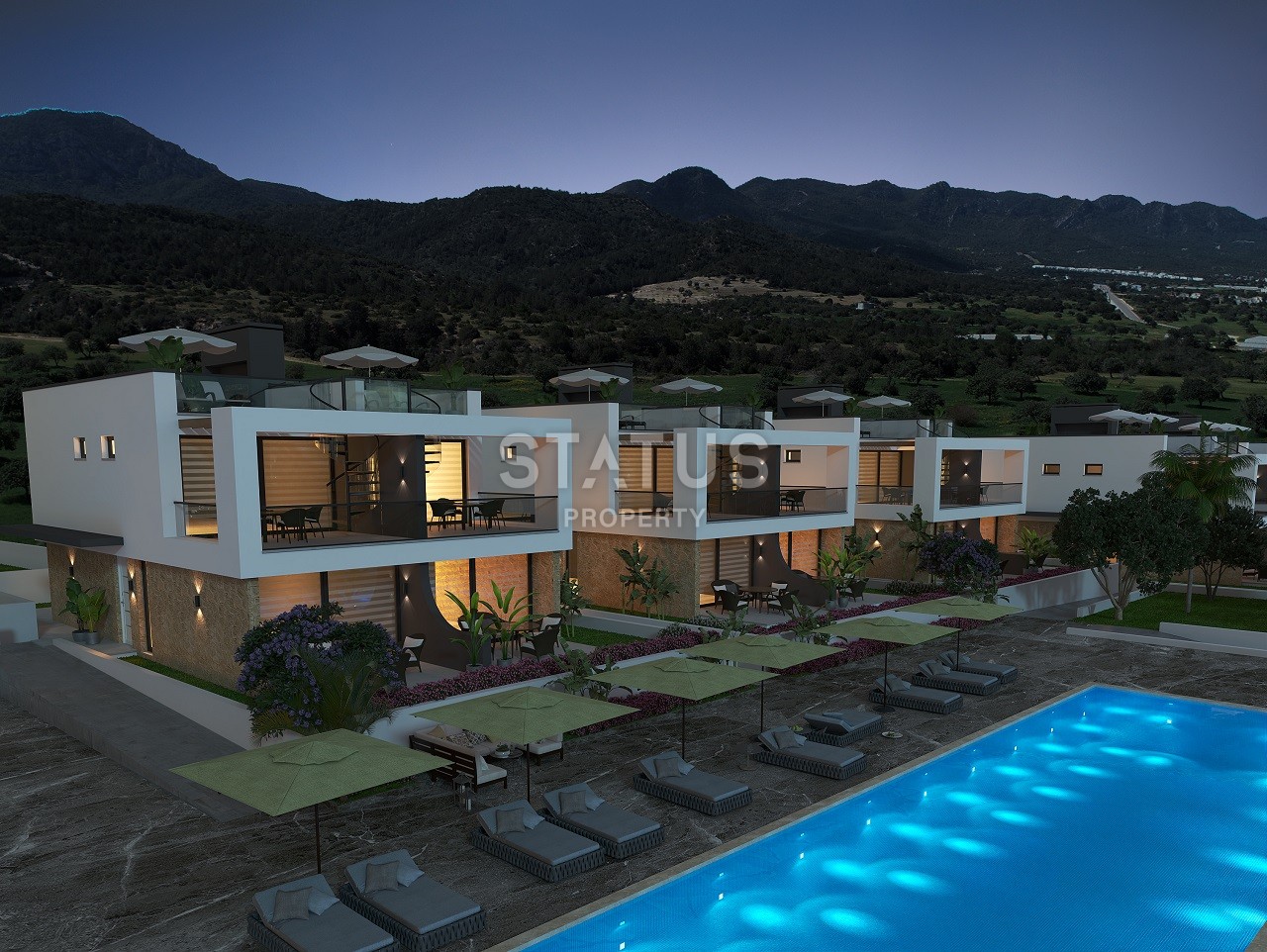 3-х комнатный красивый таунхаус 106м2 в Татлысу фото 18