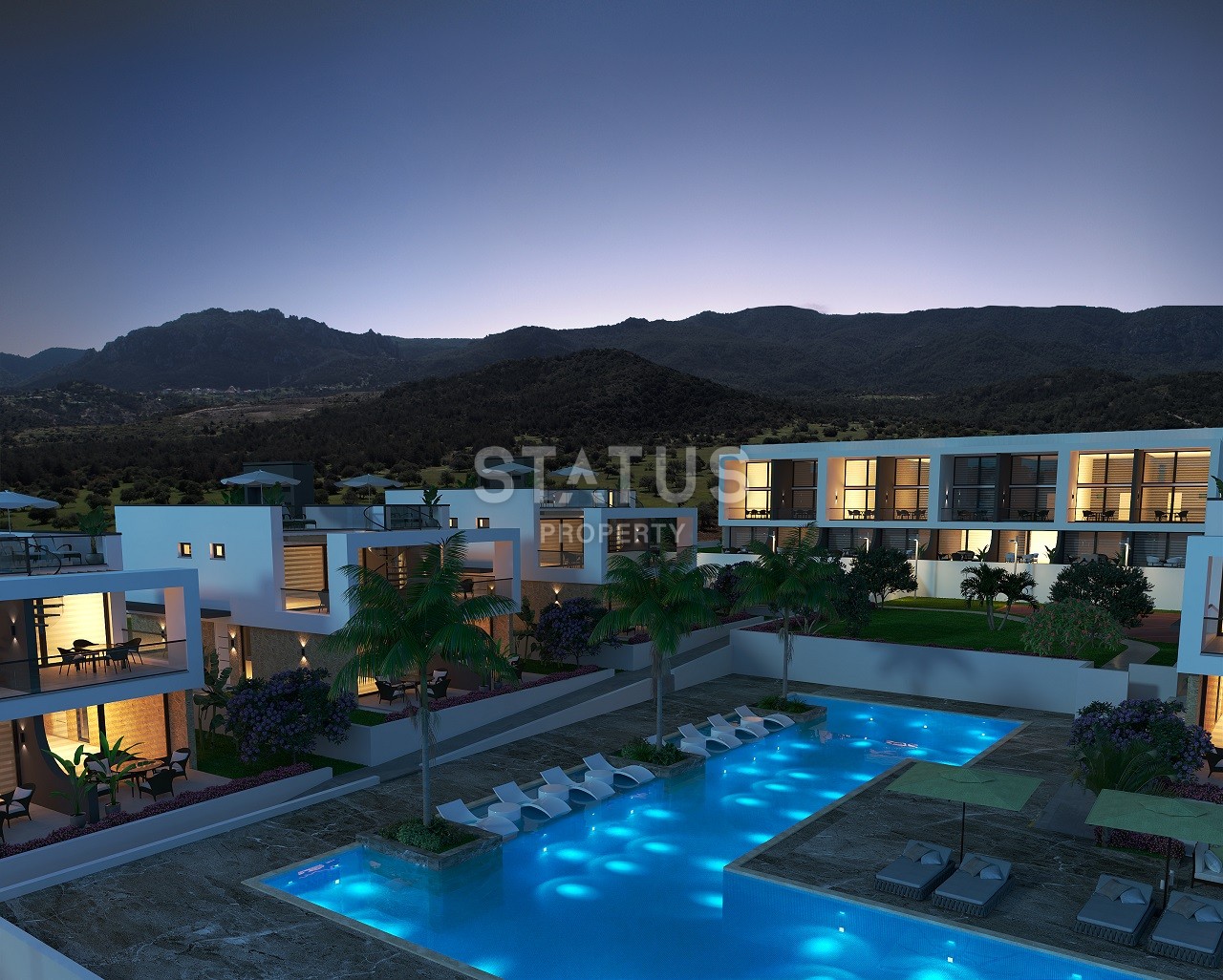 3-х комнатный красивый таунхаус 106м2 в Татлысу фото 20