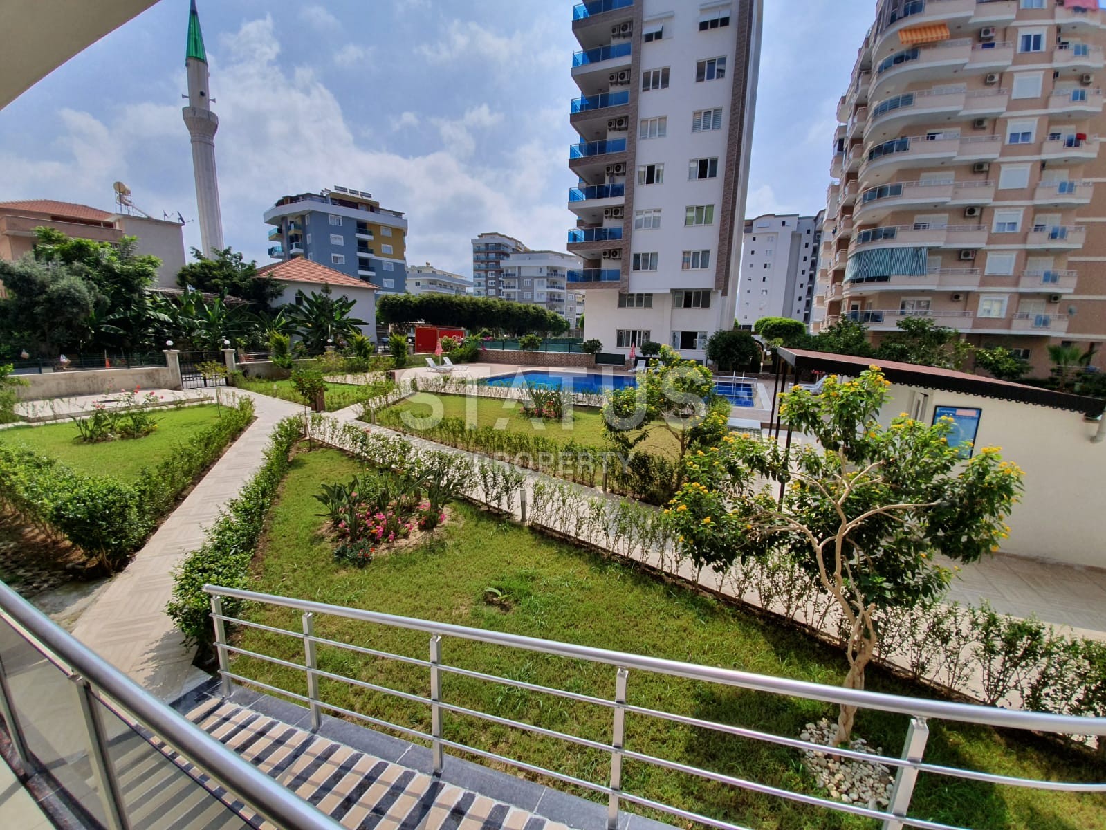 Двухкомнатная квартира с видом на море и горы! Махмутлар! 70 м2. фото 12