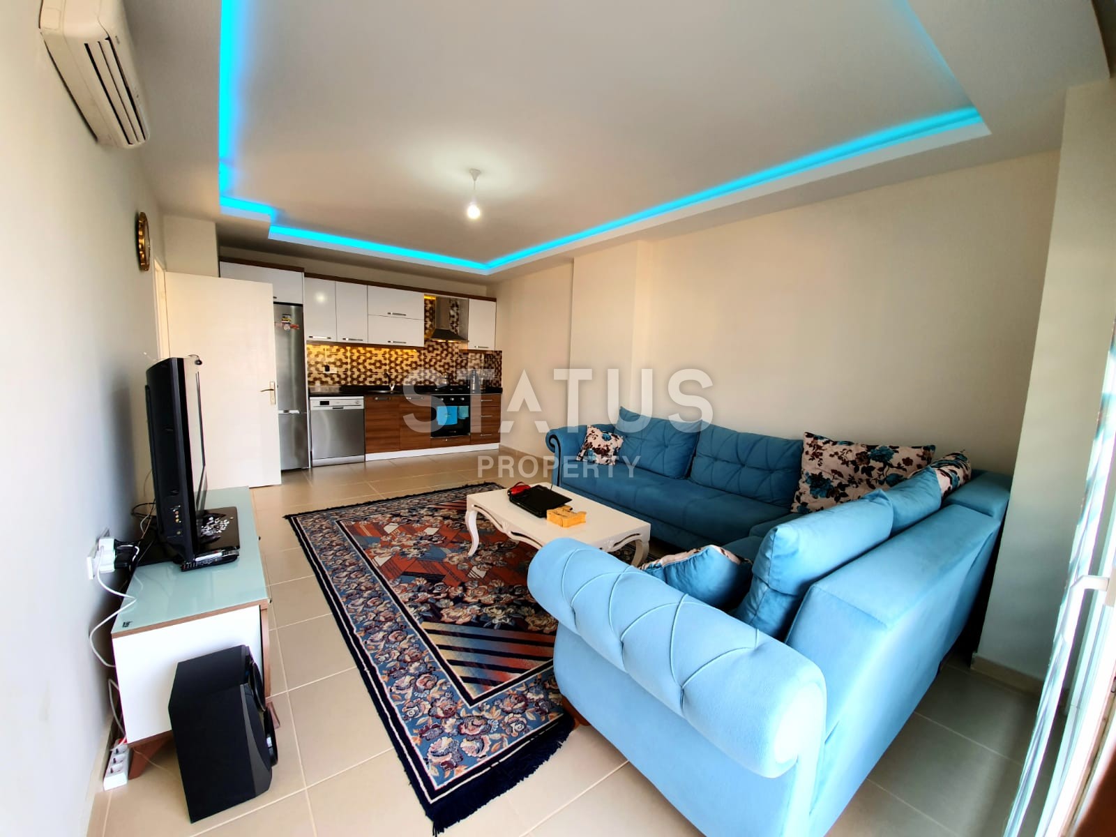 Двухкомнатная квартира с видом на море и горы! Махмутлар! 70 м2. фото 16