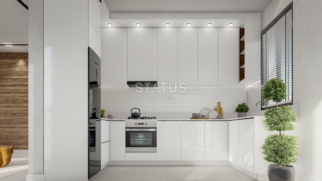 3-комнатная квартира, 92 м2 с большим балконом в новом комплексе  в Эсентепе фото 6