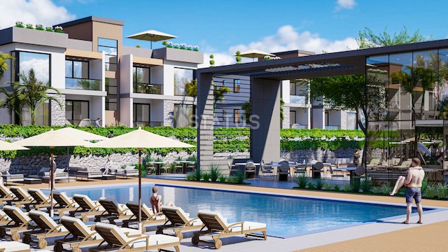 3-комнатная квартира, 92 м2 с большим балконом в новом комплексе  в Эсентепе фото 12