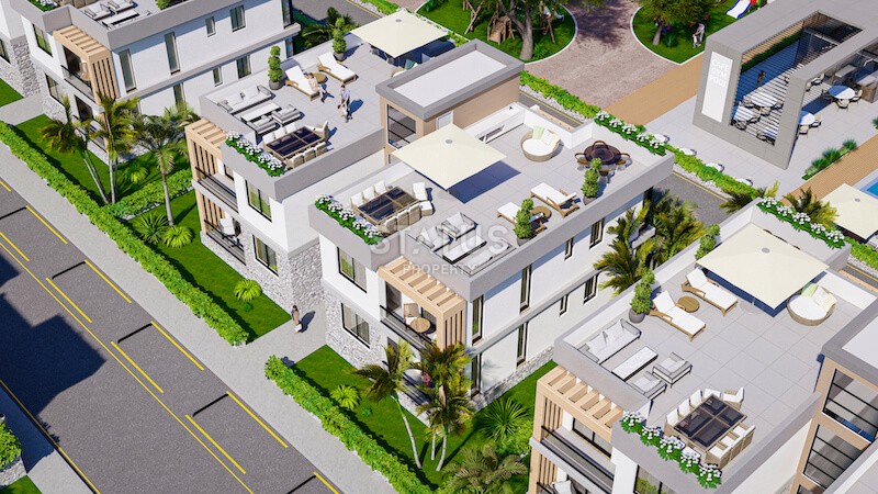 3-комнатная квартира, 92 м2 с большим балконом в новом комплексе  в Эсентепе фото 13