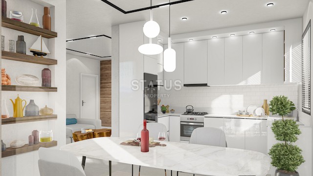 3-комнатная квартира, 92 м2 с большим балконом в новом комплексе  в Эсентепе фото 16