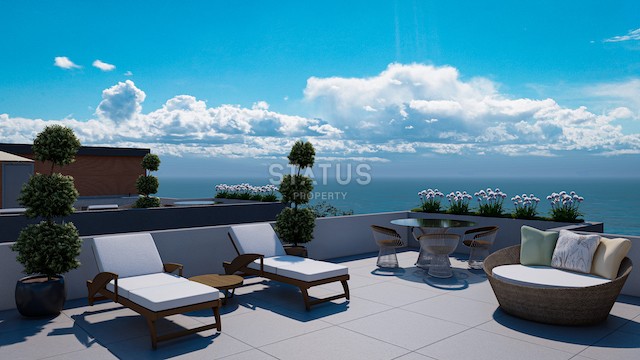 3-комнатная квартира, 92 м2 с большим балконом в новом комплексе  в Эсентепе фото 24