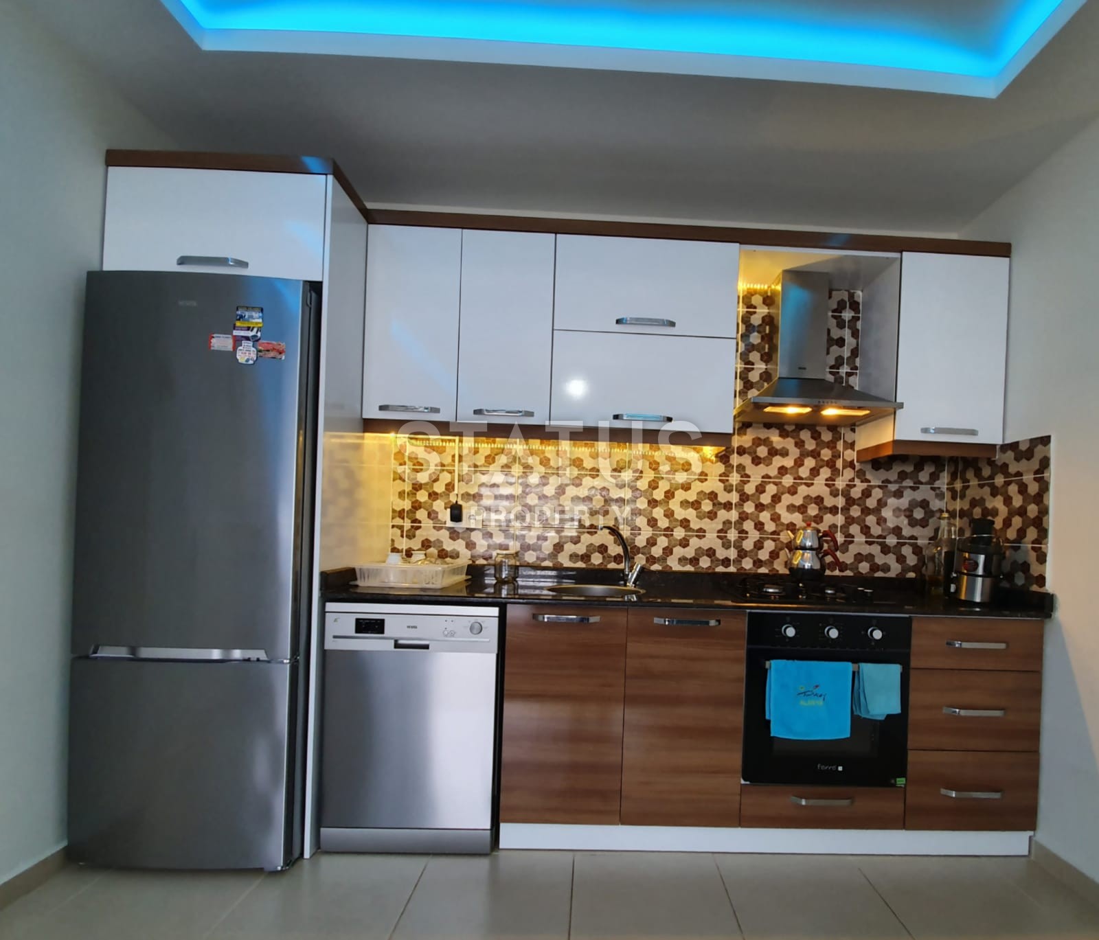 Двухкомнатная квартира с видом на море и горы! Махмутлар! 70 м2. фото 23