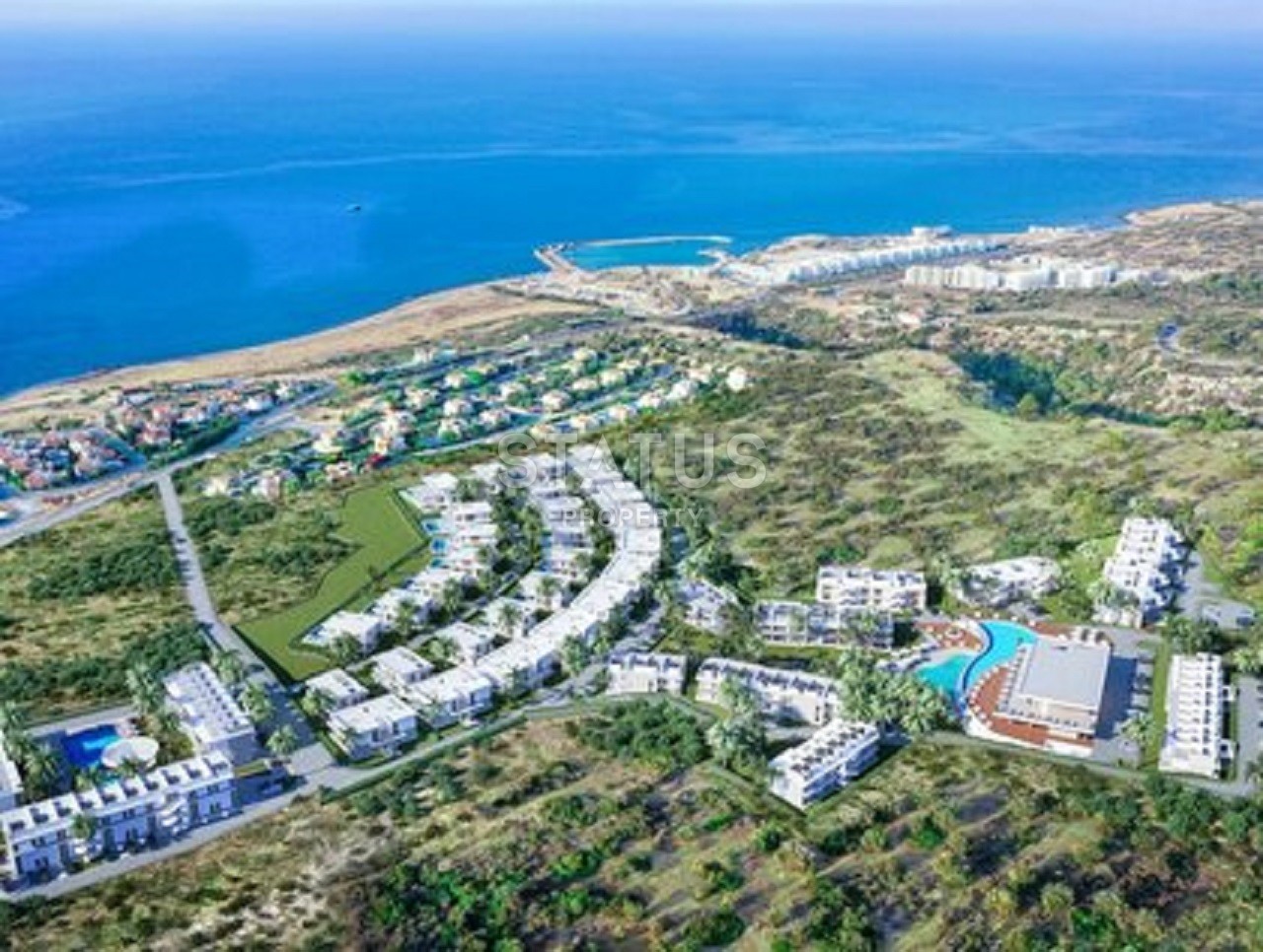 3-х комнатная квартира, 75м2 с садом в новом комплексе в Эсентепе фото 4