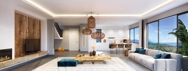 4-х комнатная квартира, 125 м2 в новом роскошном комплексе рядом с морем фото 10