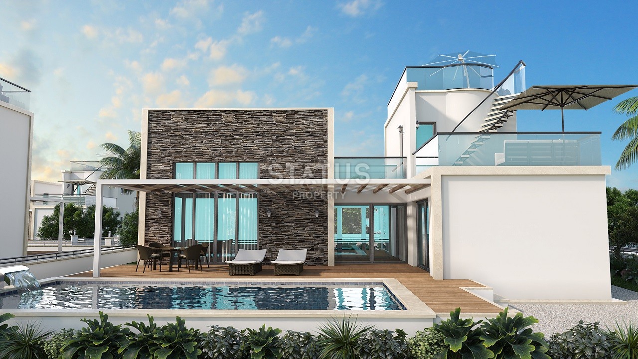 Cовременная вилла 139 м2 c бассейном в Каршияке фото 4