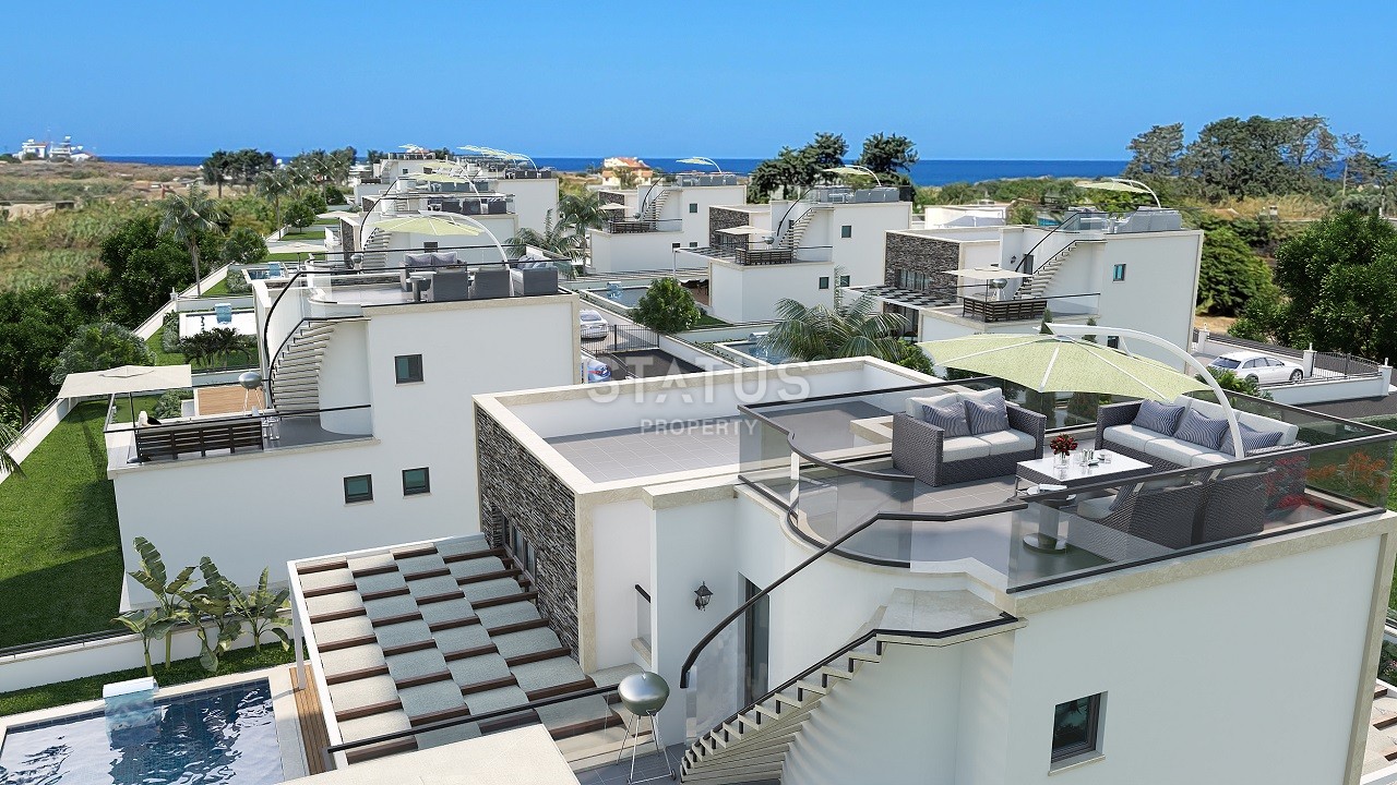 Cовременная вилла 139 м2 c бассейном в Каршияке фото 18