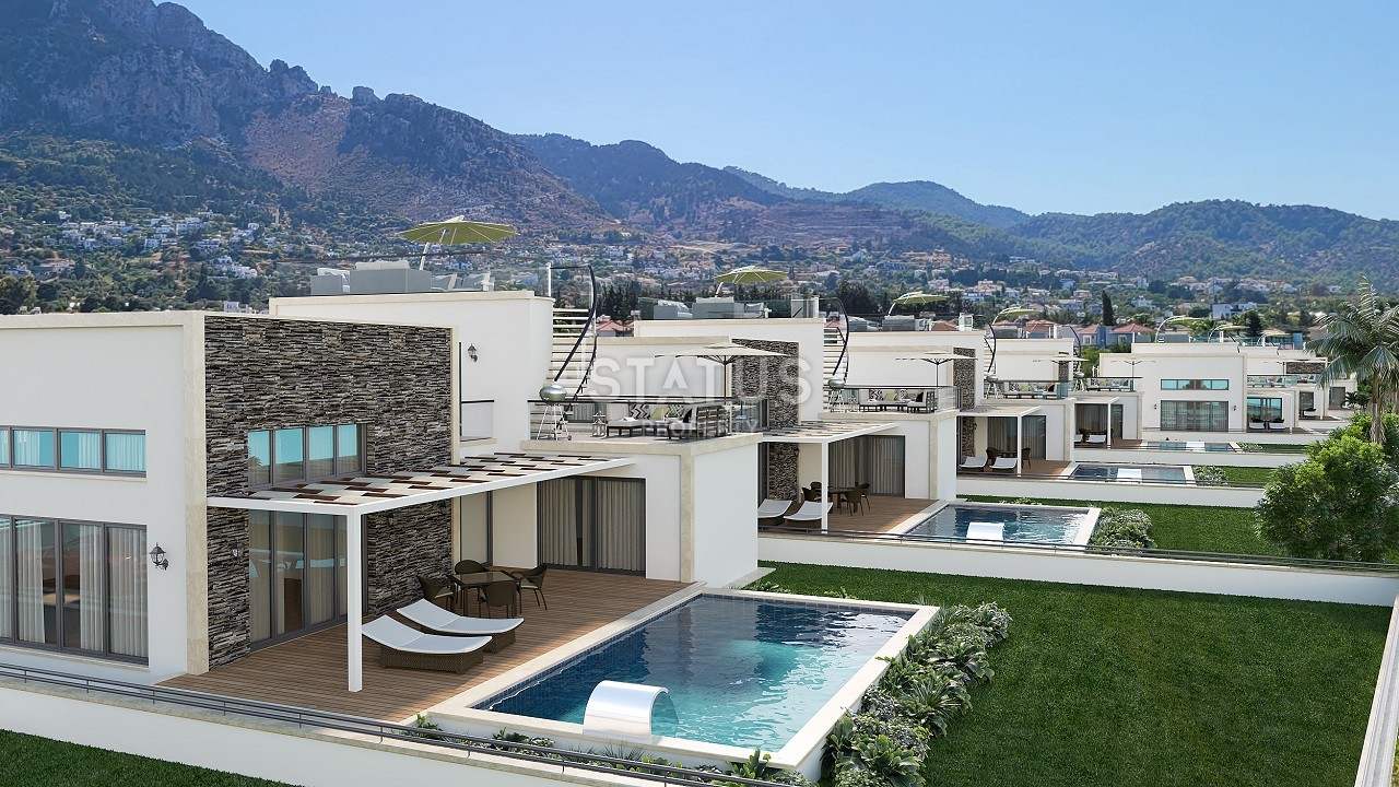 Cовременная вилла 139 м2 c бассейном в Каршияке фото 21