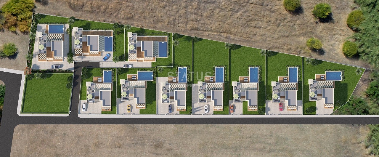 Cовременная вилла 139 м2 c бассейном в Каршияке фото 37