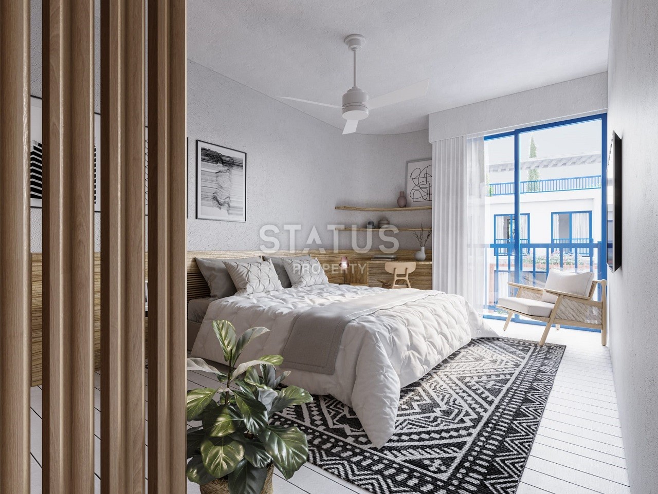 3-комнатная квартира 71м2 с собственным садом и террасой 10 м2 в Лапте фото 5