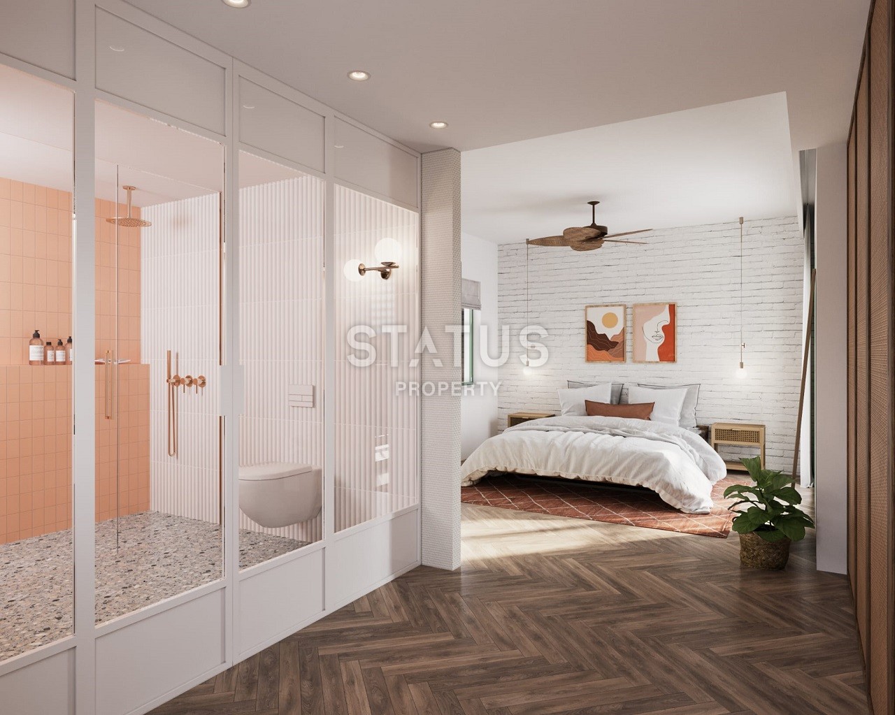 Апартаменты 105 м2 с бассейном в новом комплексе в Лапте фото 4