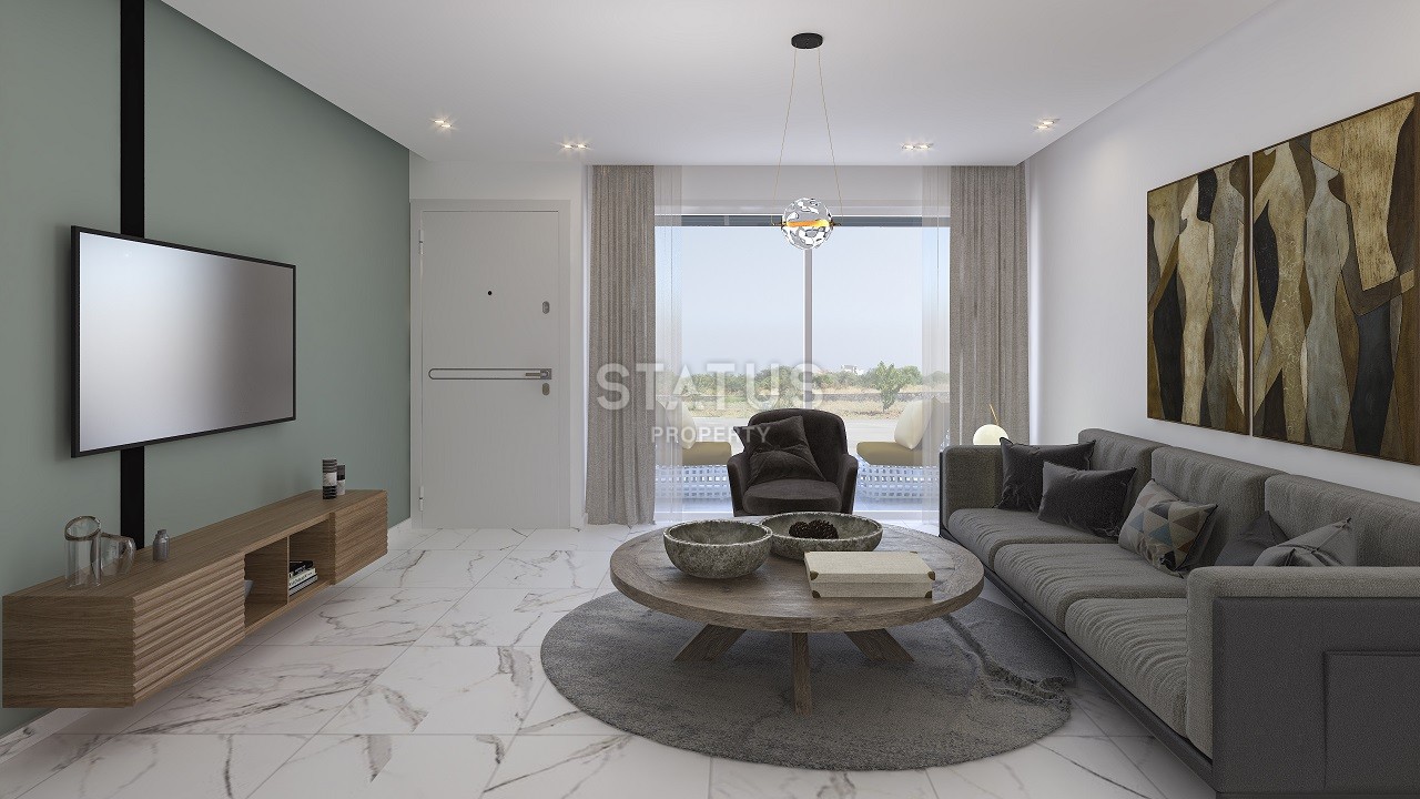 2-х комнатные апартаменты 63 м2 небольшом и уютном комплексе в Алсанджаке фото 8