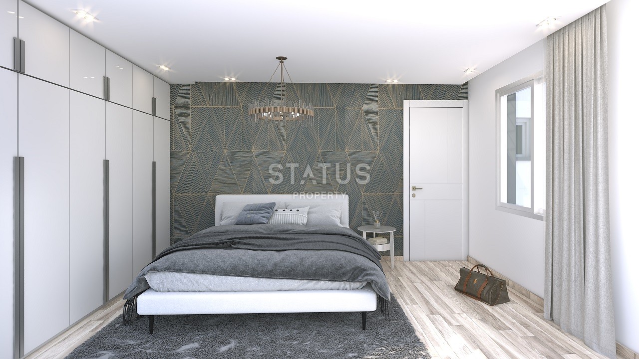 2-х комнатные апартаменты 63 м2 небольшом и уютном комплексе в Алсанджаке фото 10