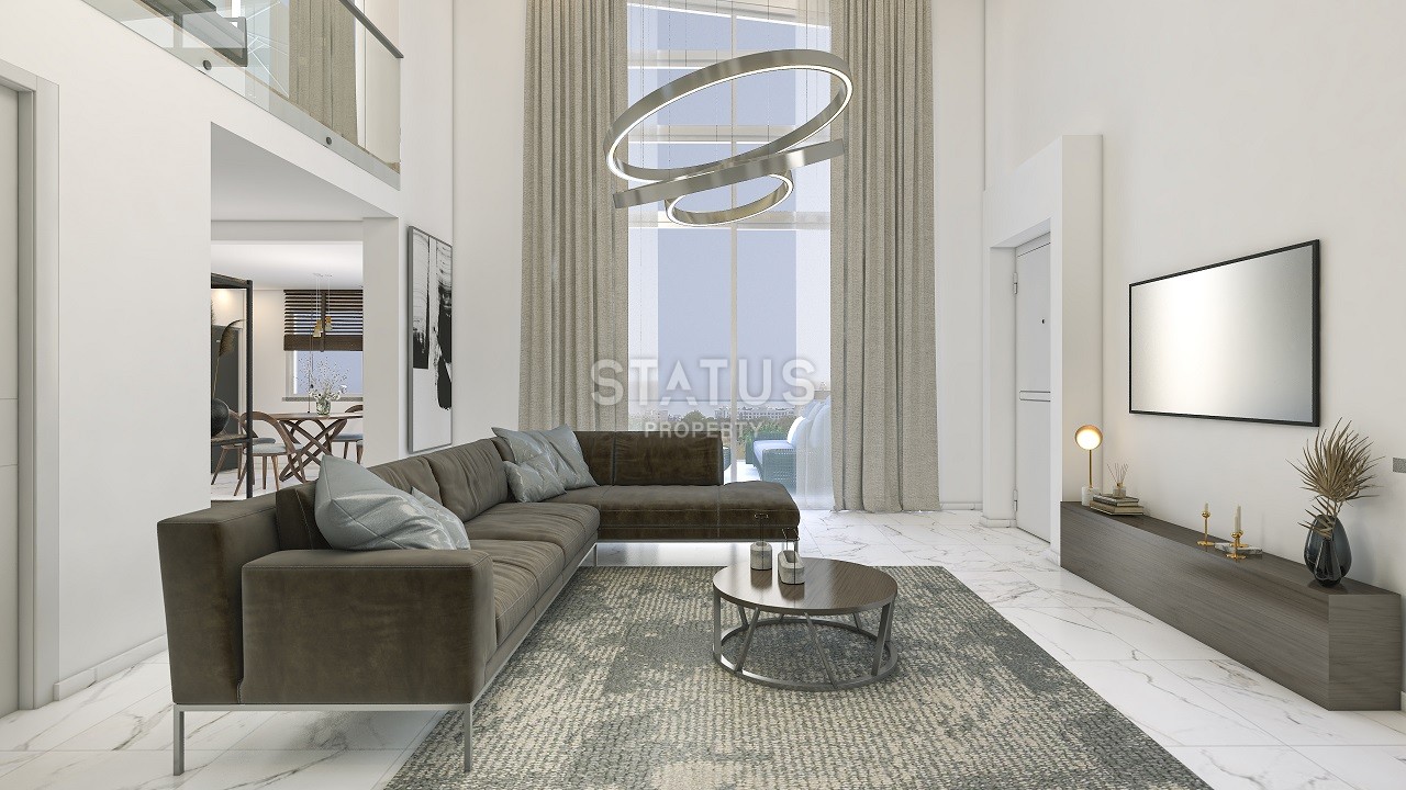 3-х комнатные апартаменты 106 м2 с большой террасой 38 м2 в уютном комплексе (Алсанджак) фото 8