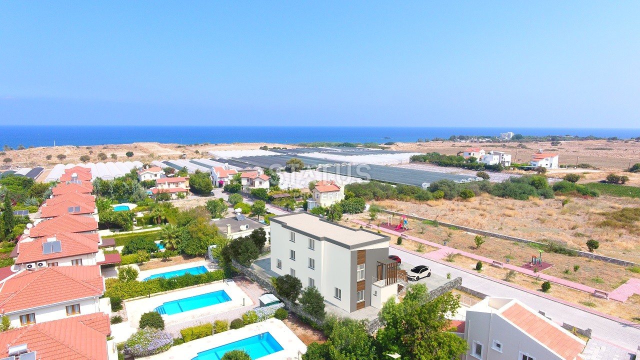 3-х комнатные апартаменты 106 м2 с большой террасой 38 м2 в уютном комплексе (Алсанджак) фото 7