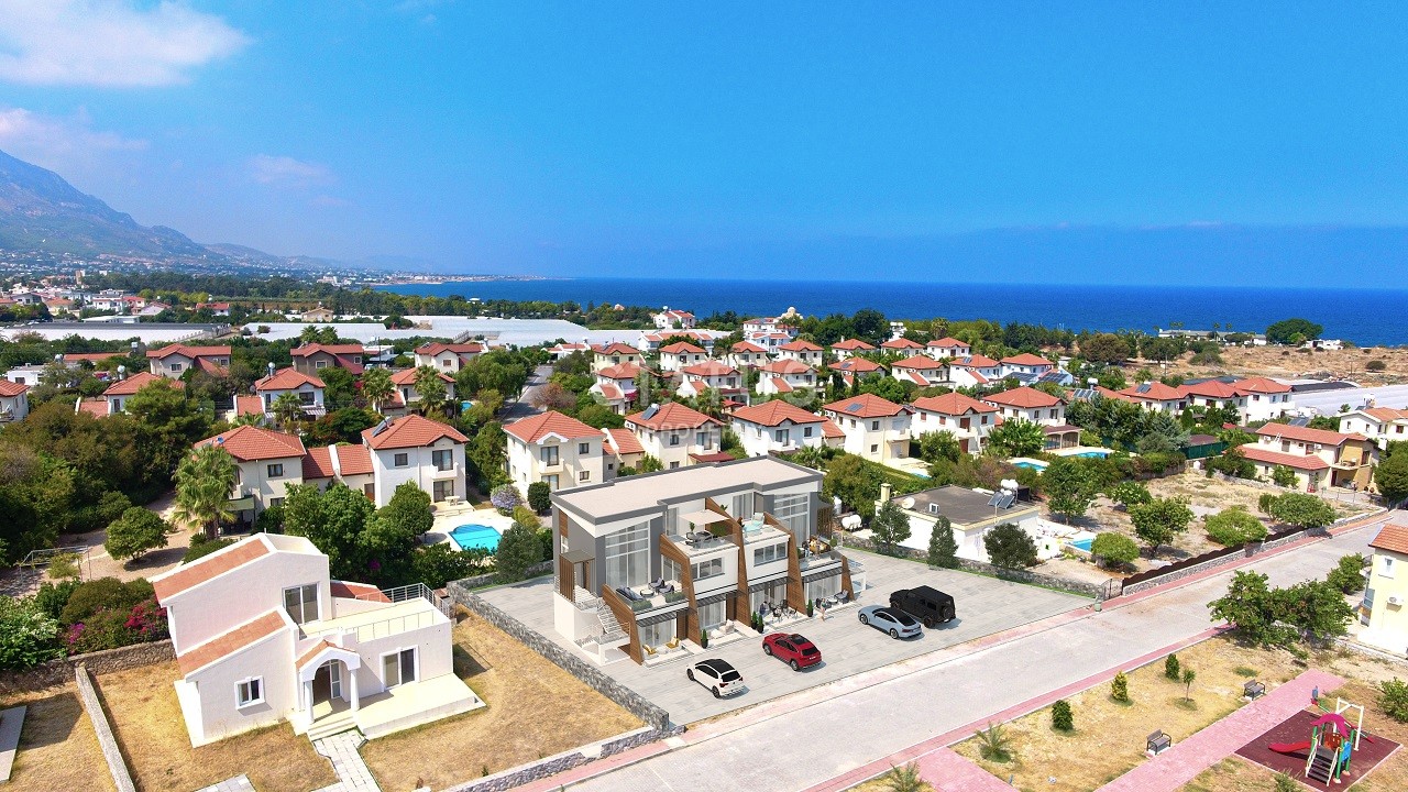 3-х комнатные апартаменты 106 м2 с большой террасой 38 м2 в уютном комплексе (Алсанджак) фото 3