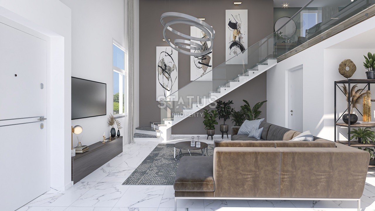 3-х комнатные апартаменты 106 м2 с большой террасой 38 м2 в уютном комплексе (Алсанджак) фото 11