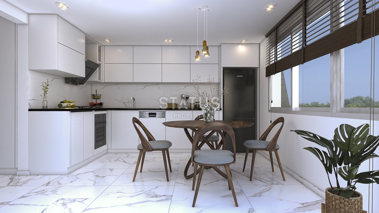 3-х комнатные апартаменты 106 м2 с большой террасой 38 м2 в уютном комплексе (Алсанджак) фото 13